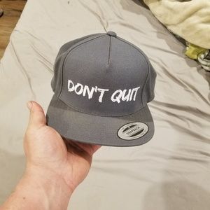HTFU "Don't Quit" snapback